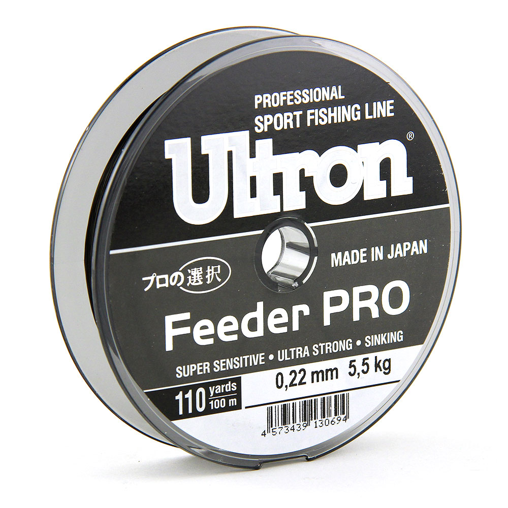 Леска ULTRON Feeder PRO 100м(030мм) черн