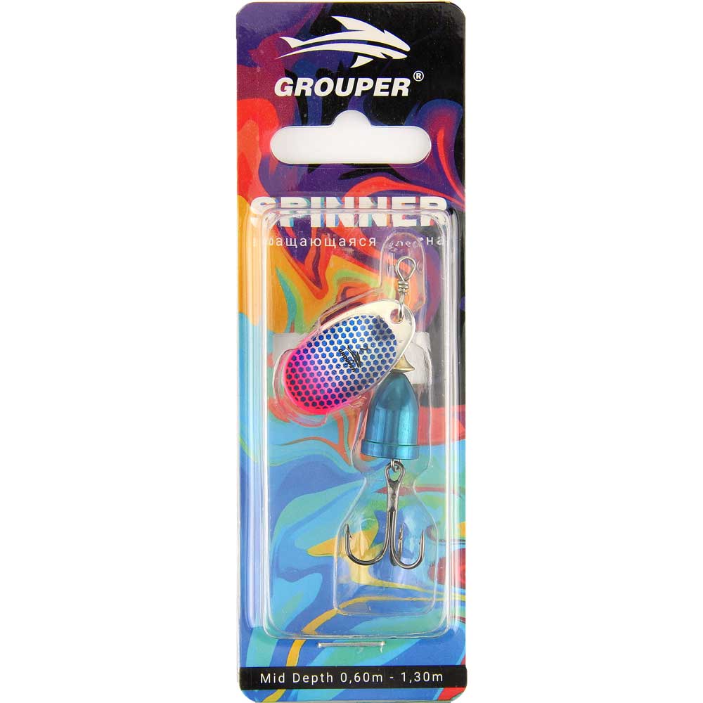 Блесна вертушка Spinner Grouper 2 цвет 009