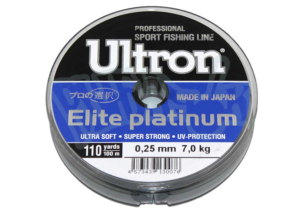 Леска ULTRON Elite Platinum 100м (025)