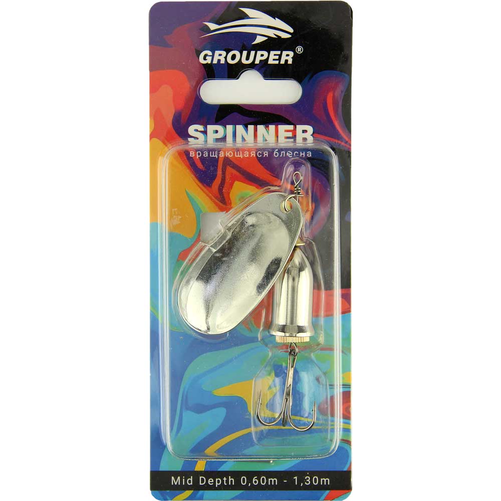 Блесна вертушка Spinner Grouper 5 цвет 012