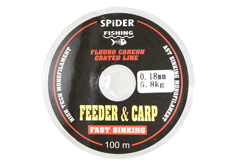 Леска непр SPIDER FEEDER&CARP 100m (0,18)