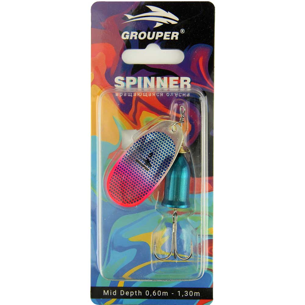 Блесна вертушка Spinner Grouper 5 цвет 009
