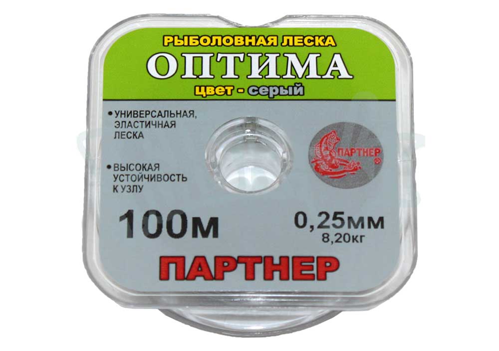 Леска Партнер Оптима 100м (025;028)