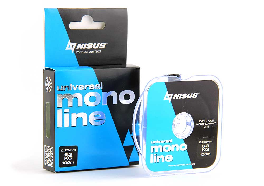 Леска MONOLINE  0.16mm/100m Blue Nylon 