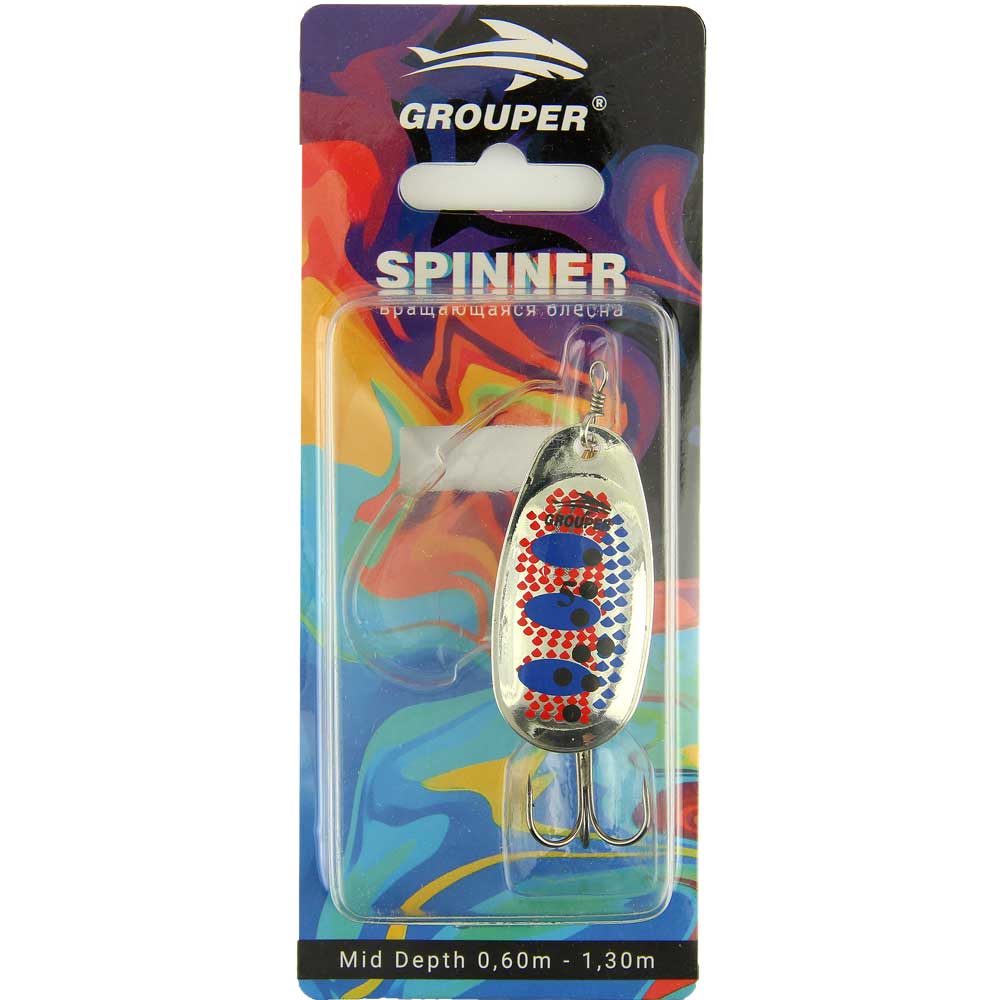 Блесна вертушка Spinner Grouper 5 цвет 007