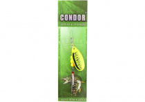 Блесна вращ.Condor Gourmet Caterpillar, р-р 4мм, 10г, цв.CB10(5112410CB10)