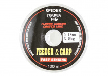 Леска непр SPIDER FEEDER&CARP 100m (0,45)