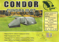 Палатка Condor Tundra 160*425*105 (250403)