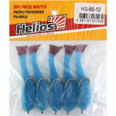 Рыбка поролоновая 6,5 см с 12 кр.4 (HS-65-12) Helios 5шт./уп.