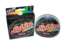 Леска-шнур .JigLine Multicolor 9,0кг 150м (012)