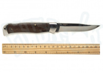 Нож скл. S123 Муромец дерево чехол