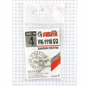 Крючки FANATIK FK-1118  Gardon/плотва №4 (8)