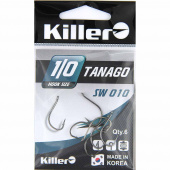 Крючки Killer TANAGO №1/0 (010)