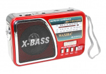 Радио X-BASS WAXIBA XB-512U-S-L Лампа+солнечная батарея