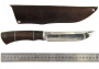 Нож Окский Ласка ст.95х18 Венге, граб, дюраль, фибра (5857)