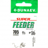 Крючок Dunaev Super Feeder 705 # 16 (упак. 10 шт)