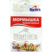 Мормышка вольфрам Marlin`s Мураш №3 (4,0мм 1,00гр) цв.ЗОЛОТО (уп.- 10шт), 7303-333