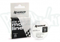 Леска MONOLINE ICE FISHING 0.16mm/30m NylonTransparent Nisus 